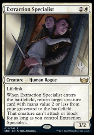 Extraction Specialist (Promo Pack) [Streets of New Capenna Promos] | Yard's Games Ltd