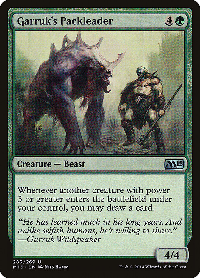 Garruk's Packleader [Magic 2015] | Yard's Games Ltd