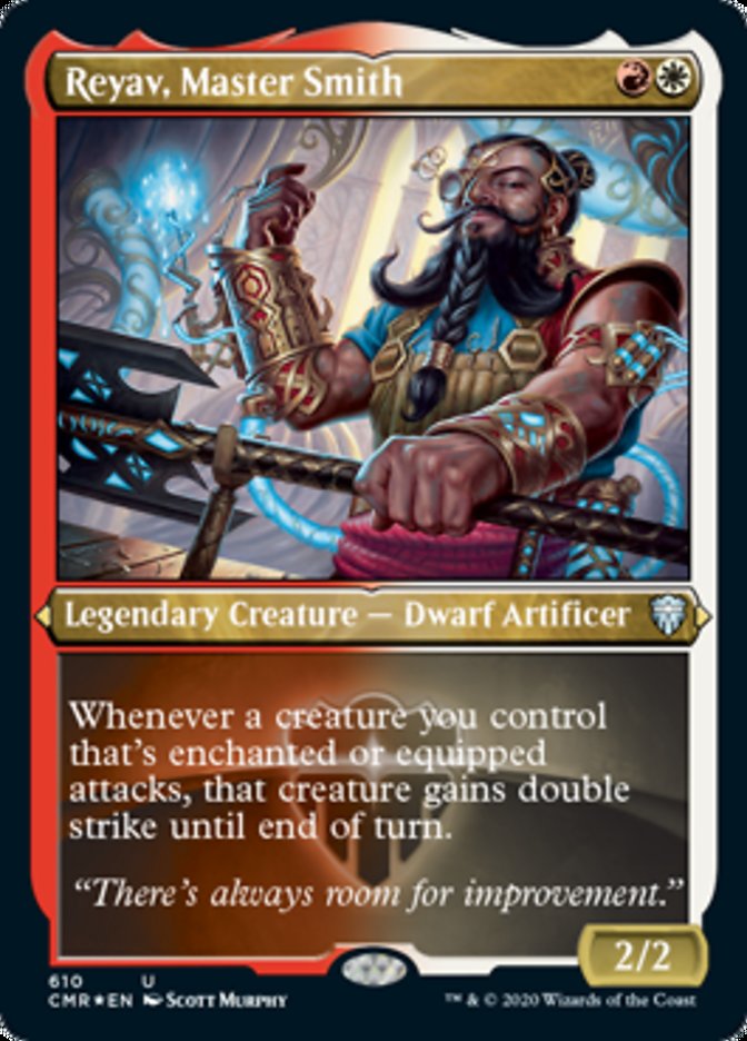 Reyav, Master Smith (Etched) [Commander Legends] | Yard's Games Ltd