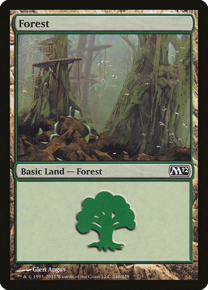 Forest (246) [Magic 2012] | Yard's Games Ltd