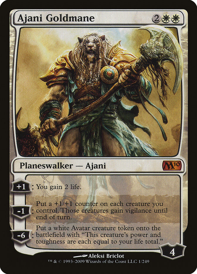 Ajani Goldmane [Magic 2010] | Yard's Games Ltd