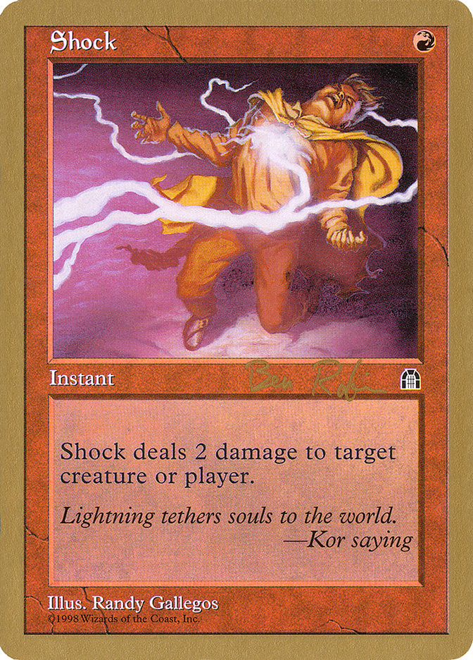 Shock (Ben Rubin) [World Championship Decks 1998] | Yard's Games Ltd