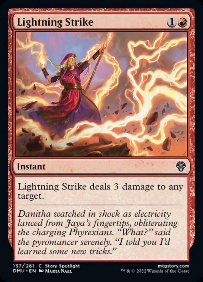 Lightning Strike [Dominaria United] | Yard's Games Ltd