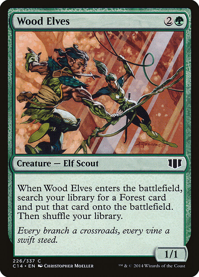 Wood Elves [Commander 2014] | Yard's Games Ltd