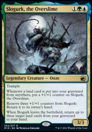 Slogurk, the Overslime (Promo Pack) [Innistrad: Midnight Hunt Promos] | Yard's Games Ltd