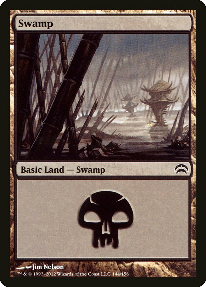 Swamp (144) [Planechase 2012] | Yard's Games Ltd