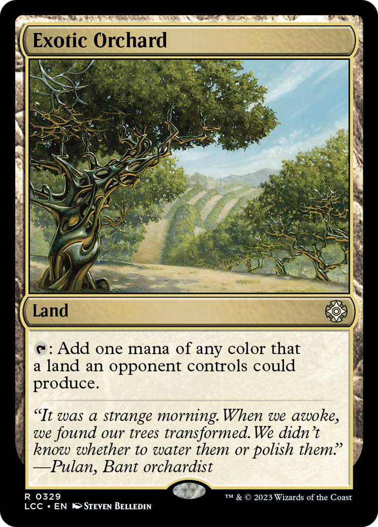 Exotic Orchard [The Lost Caverns of Ixalan Commander] | Yard's Games Ltd