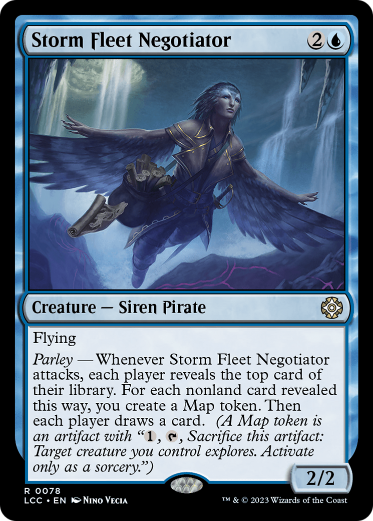 Storm Fleet Negotiator [The Lost Caverns of Ixalan Commander] | Yard's Games Ltd