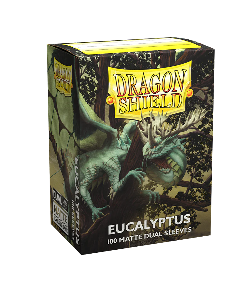 Dragon Shield: Standard 100ct Sleeves - Eucalyptus (Dual Matte) | Yard's Games Ltd