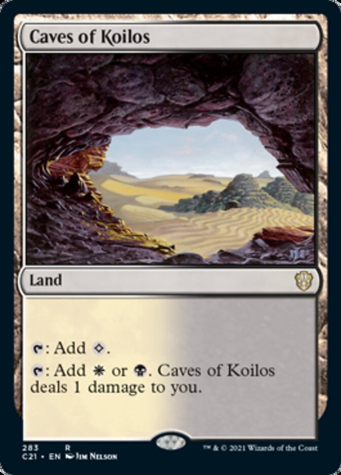 Caves of Koilos [Commander 2021] | Yard's Games Ltd