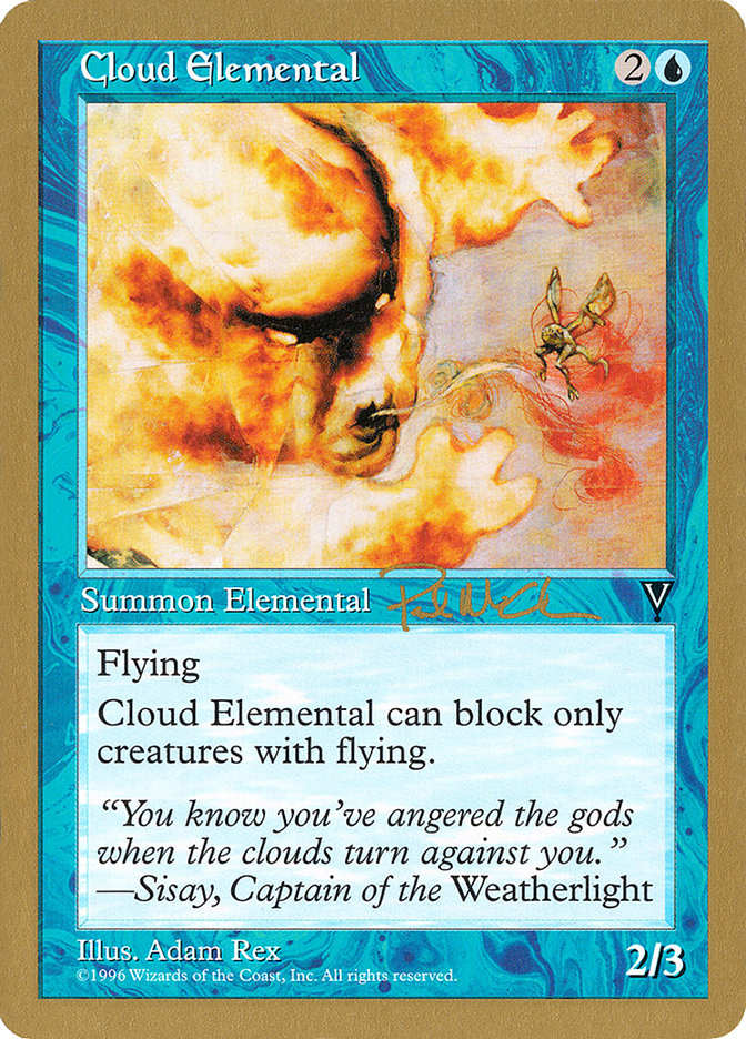 Cloud Elemental (Paul McCabe) [World Championship Decks 1997] | Yard's Games Ltd