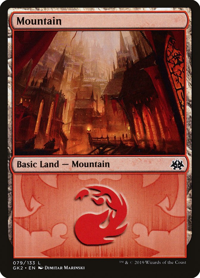 Mountain (79) [Ravnica Allegiance Guild Kit] | Yard's Games Ltd