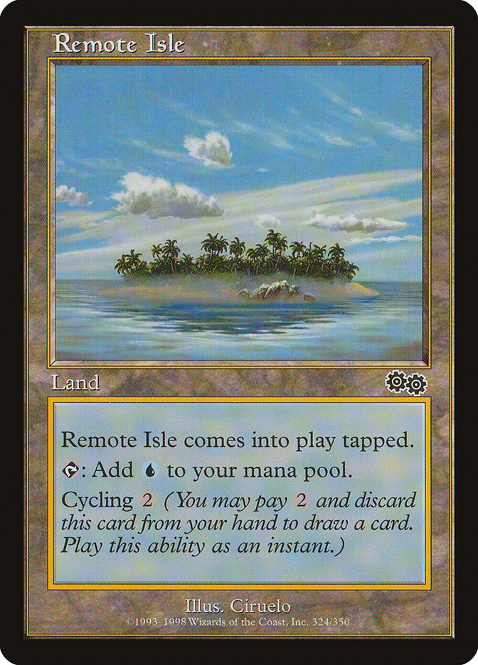 Remote Isle [Urza's Saga] | Yard's Games Ltd