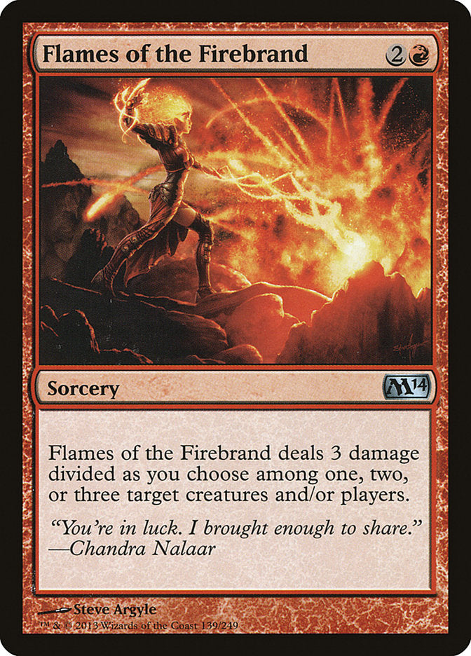 Flames of the Firebrand [Magic 2014] | Yard's Games Ltd