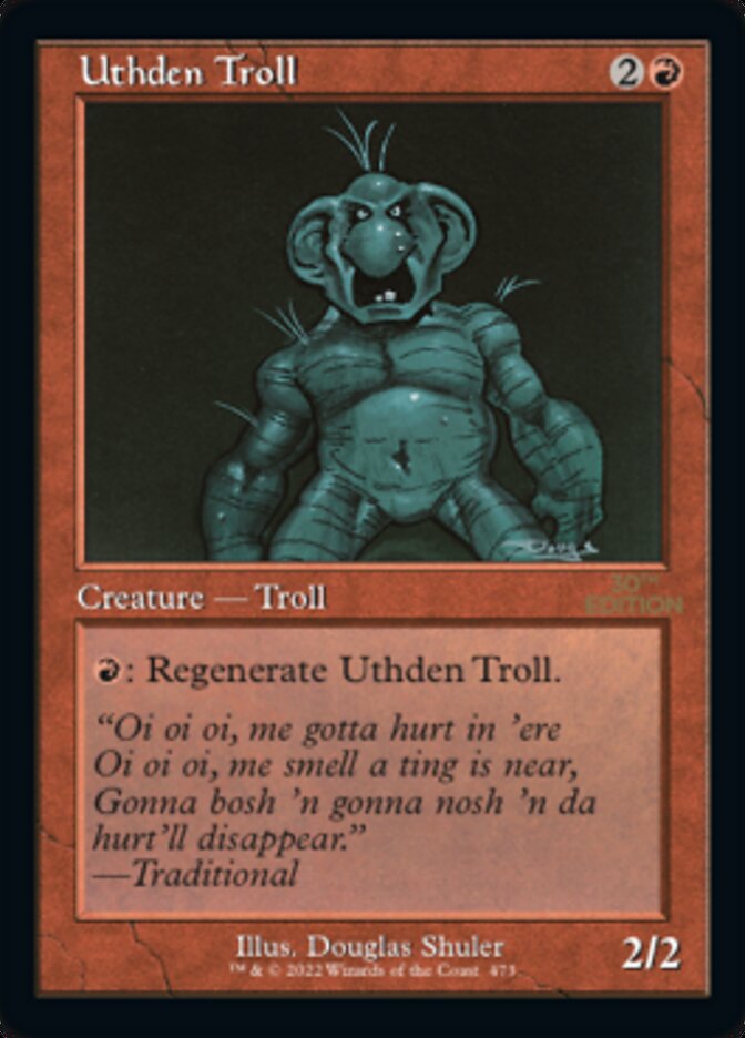 Uthden Troll (Retro) [30th Anniversary Edition] | Yard's Games Ltd