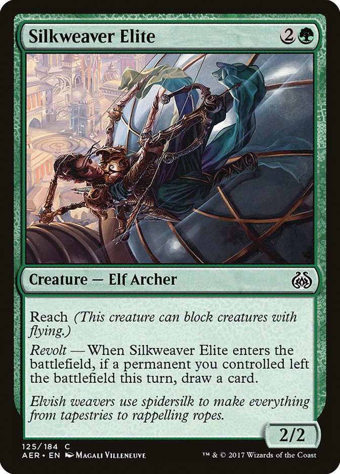 Silkweaver Elite [Aether Revolt] | Yard's Games Ltd