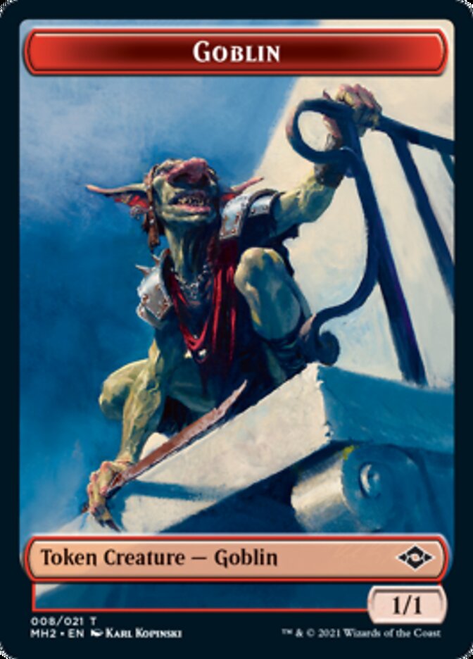 Goblin Token [Modern Horizons 2 Tokens] | Yard's Games Ltd