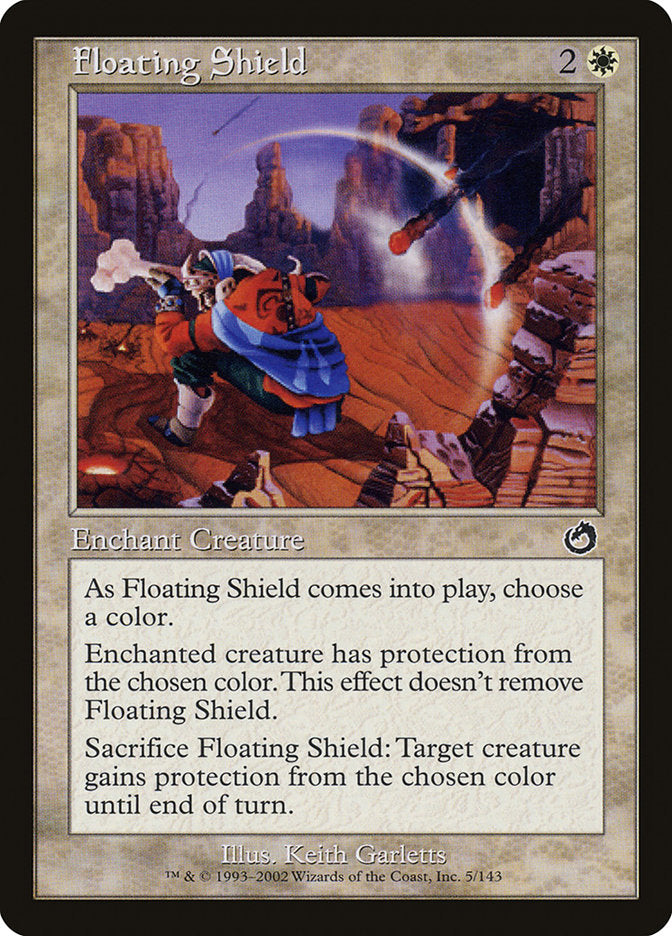 Floating Shield [Torment] | Yard's Games Ltd