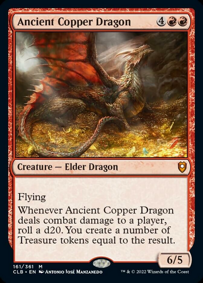 Ancient Copper Dragon [Commander Legends: Battle for Baldur's Gate] | Yard's Games Ltd