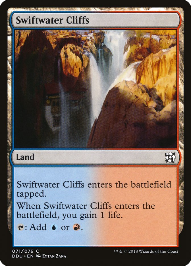 Swiftwater Cliffs [Duel Decks: Elves vs. Inventors] | Yard's Games Ltd