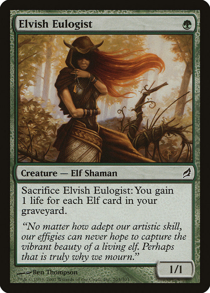 Elvish Eulogist [Lorwyn] | Yard's Games Ltd