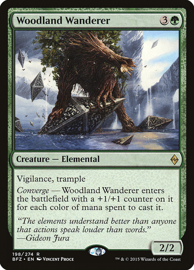 Woodland Wanderer [Battle for Zendikar] | Yard's Games Ltd