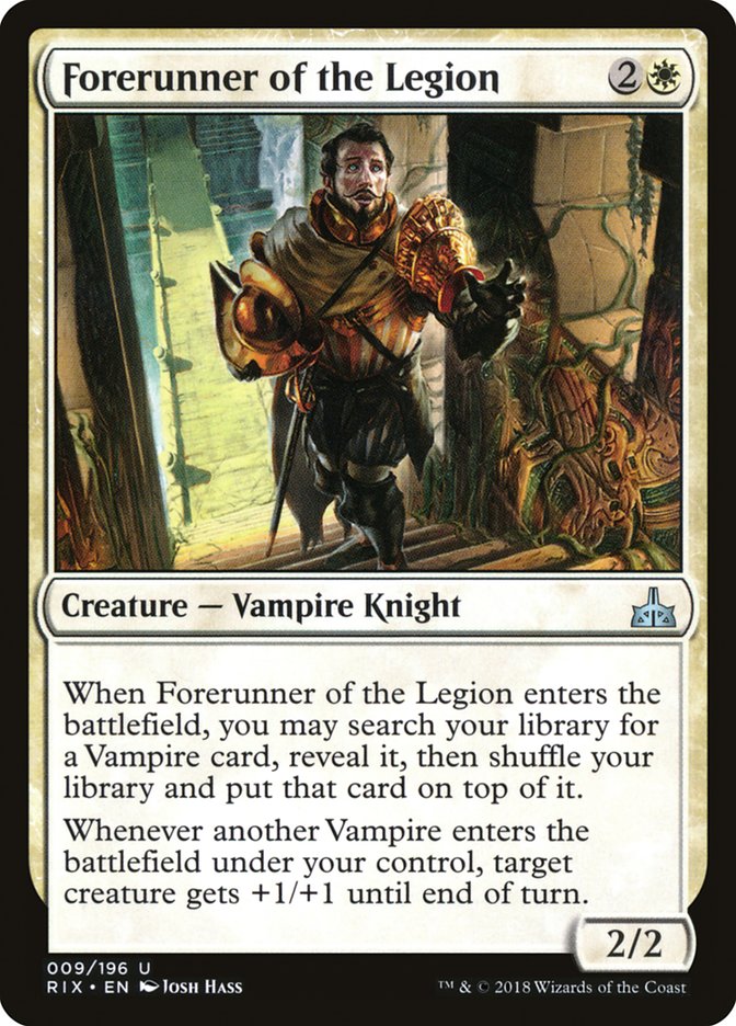 Forerunner of the Legion [Rivals of Ixalan] | Yard's Games Ltd