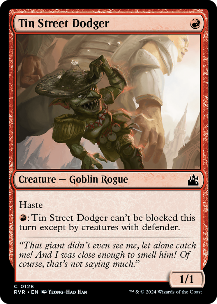 Tin Street Dodger [Ravnica Remastered] | Yard's Games Ltd