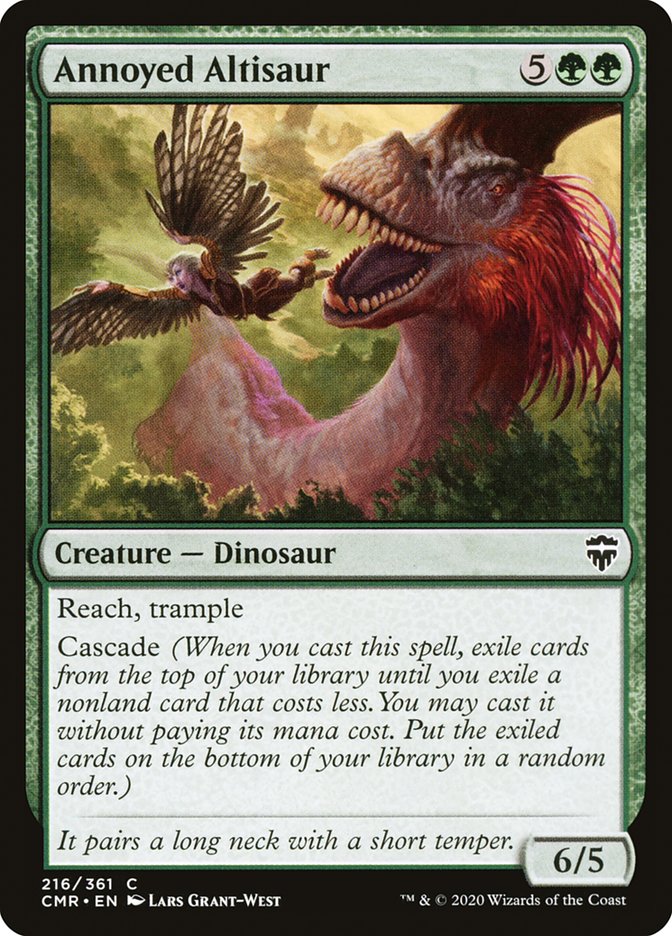 Annoyed Altisaur [Commander Legends] | Yard's Games Ltd