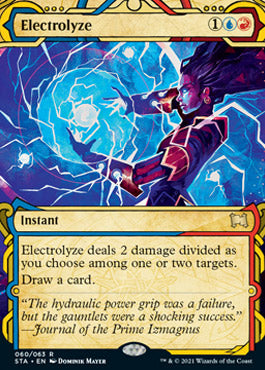 Electrolyze (Foil Etched) [Strixhaven: School of Mages Mystical Archive] | Yard's Games Ltd