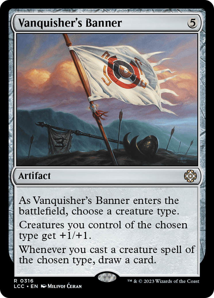 Vanquisher's Banner [The Lost Caverns of Ixalan Commander] | Yard's Games Ltd