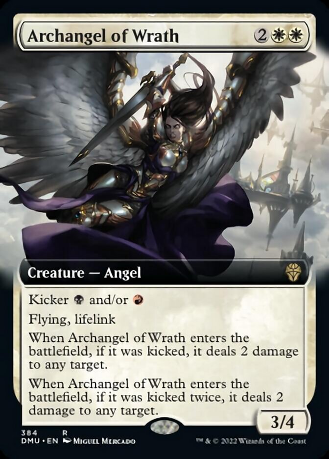 Archangel of Wrath (Extended Art) [Dominaria United] | Yard's Games Ltd