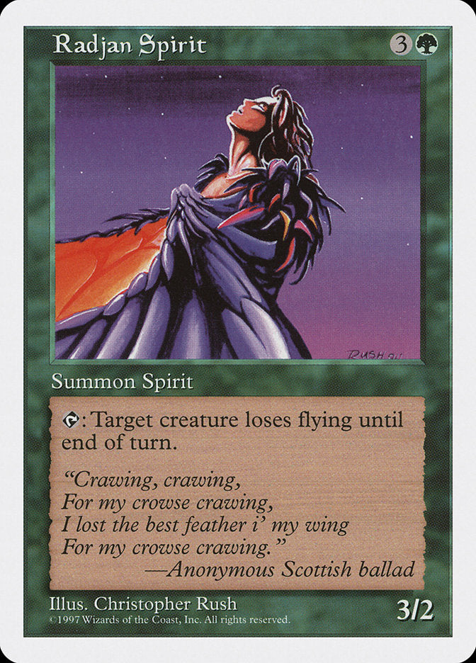 Radjan Spirit [Fifth Edition] | Yard's Games Ltd