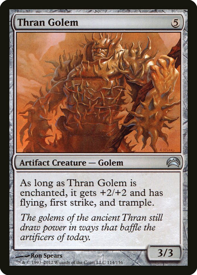 Thran Golem [Planechase 2012] | Yard's Games Ltd