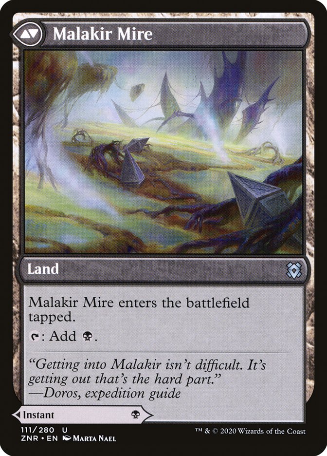 Malakir Rebirth // Malakir Mire [Zendikar Rising] | Yard's Games Ltd