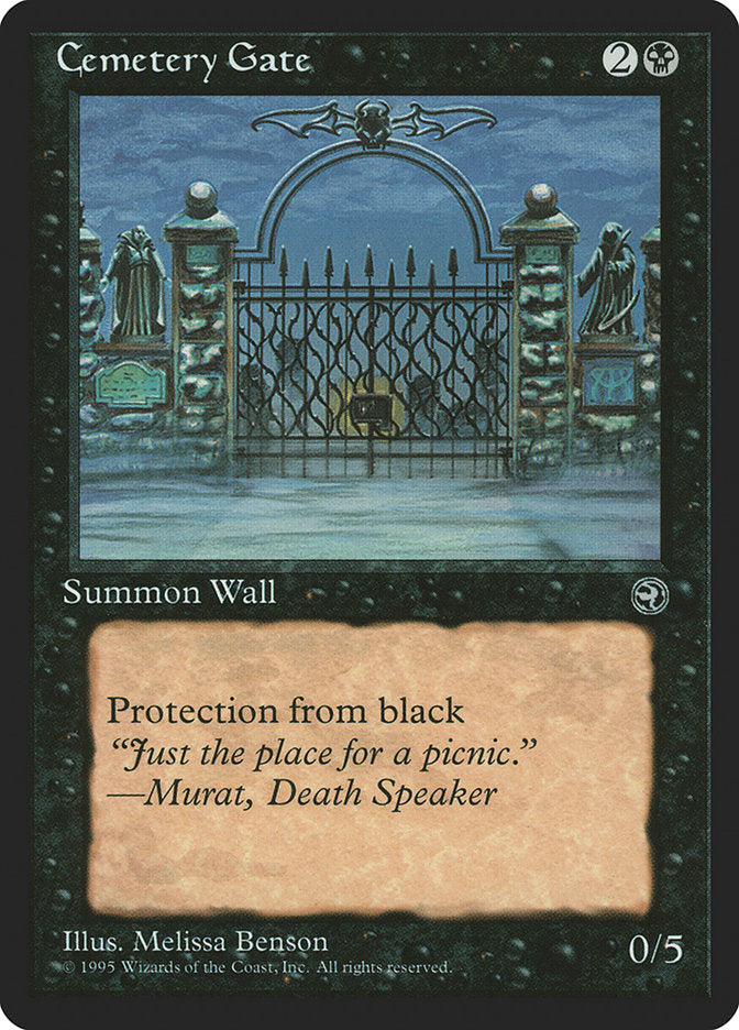 Cemetery Gate (Murat Flavor Text) [Homelands] | Yard's Games Ltd