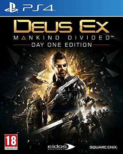 Deus Ex Mankind Divided Day One Edition - PS4 | Yard's Games Ltd