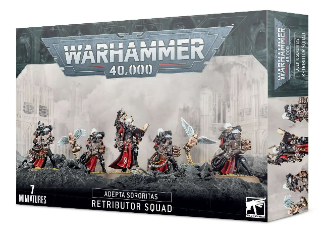 warhammer 40k 40,000 adepta sororitas retributor squad | Yard's Games Ltd