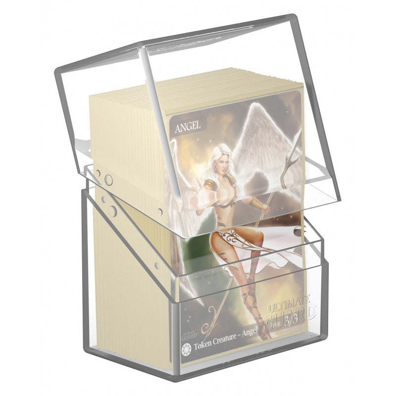 Ultimate Guard Boulder 60+ Clear - Deck Case Box | Yard's Games Ltd