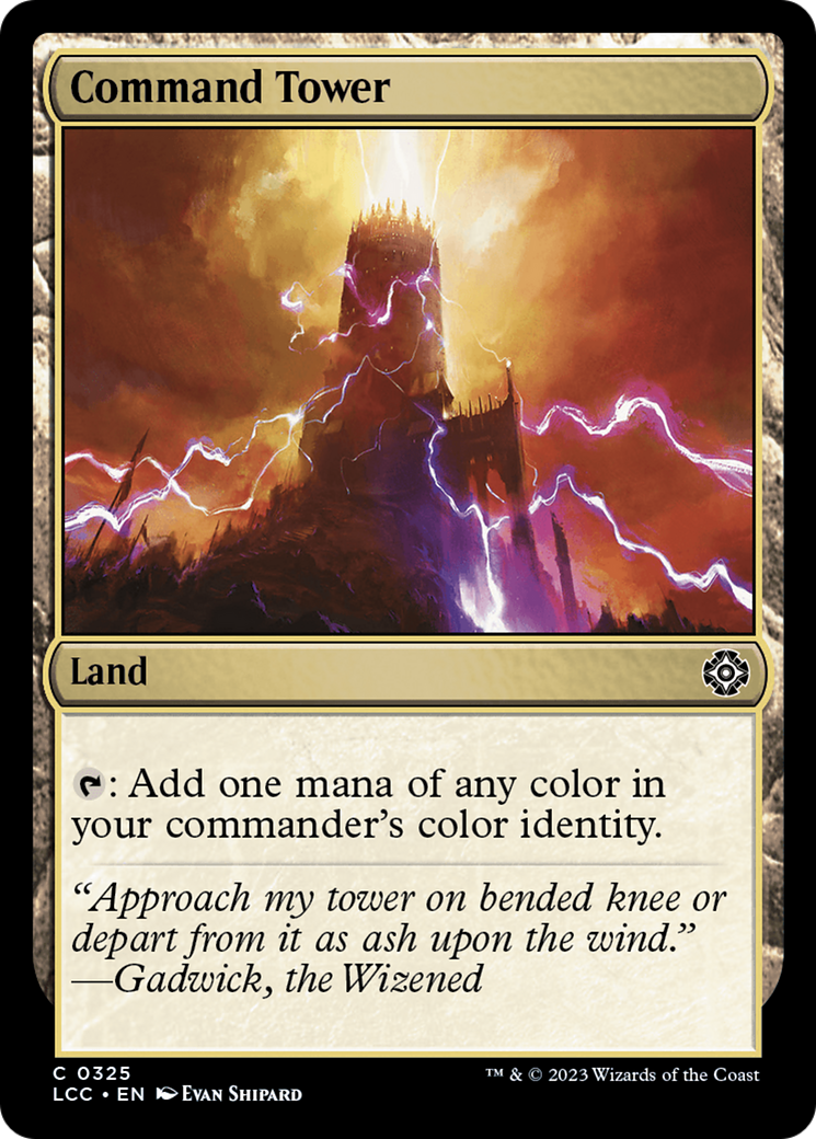 Command Tower [The Lost Caverns of Ixalan Commander] | Yard's Games Ltd