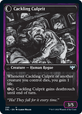 Panicked Bystander // Cackling Culprit [Innistrad: Double Feature] | Yard's Games Ltd