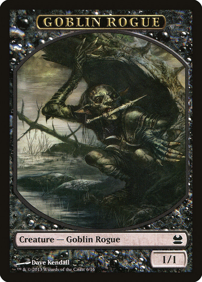 Goblin Rogue Token [Modern Masters Tokens] | Yard's Games Ltd