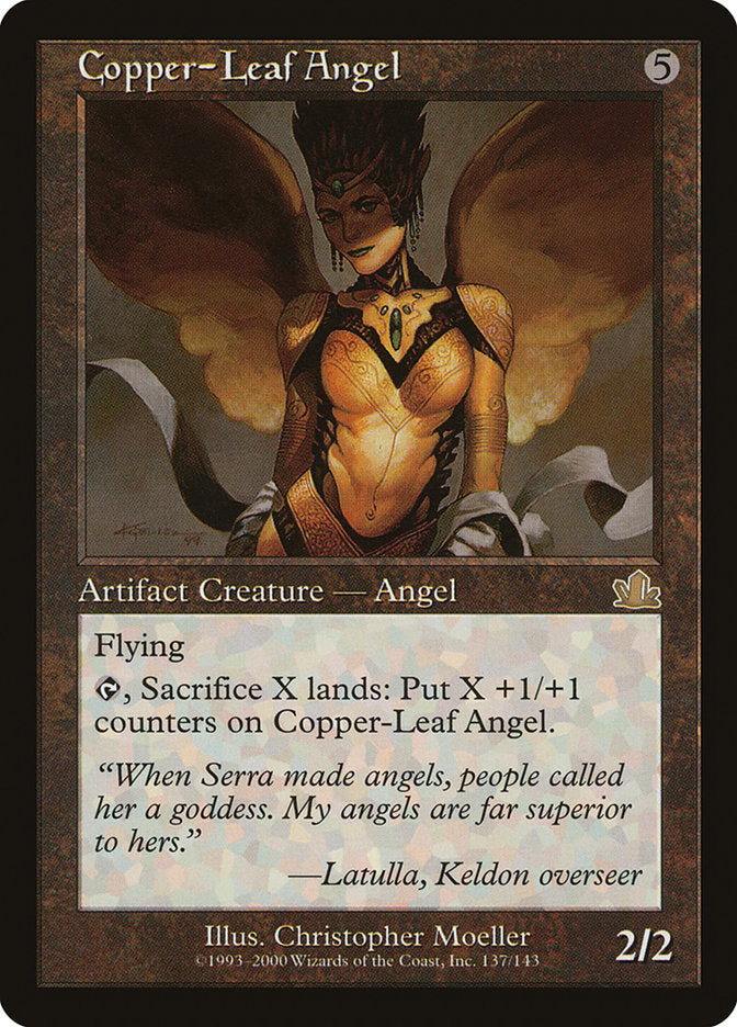 Copper-Leaf Angel [Prophecy] | Yard's Games Ltd