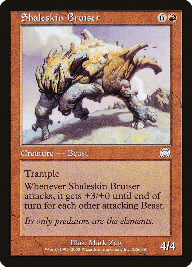 Shaleskin Bruiser [Onslaught] | Yard's Games Ltd