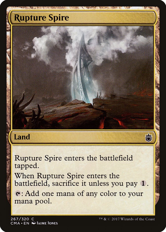 Rupture Spire [Commander Anthology] | Yard's Games Ltd