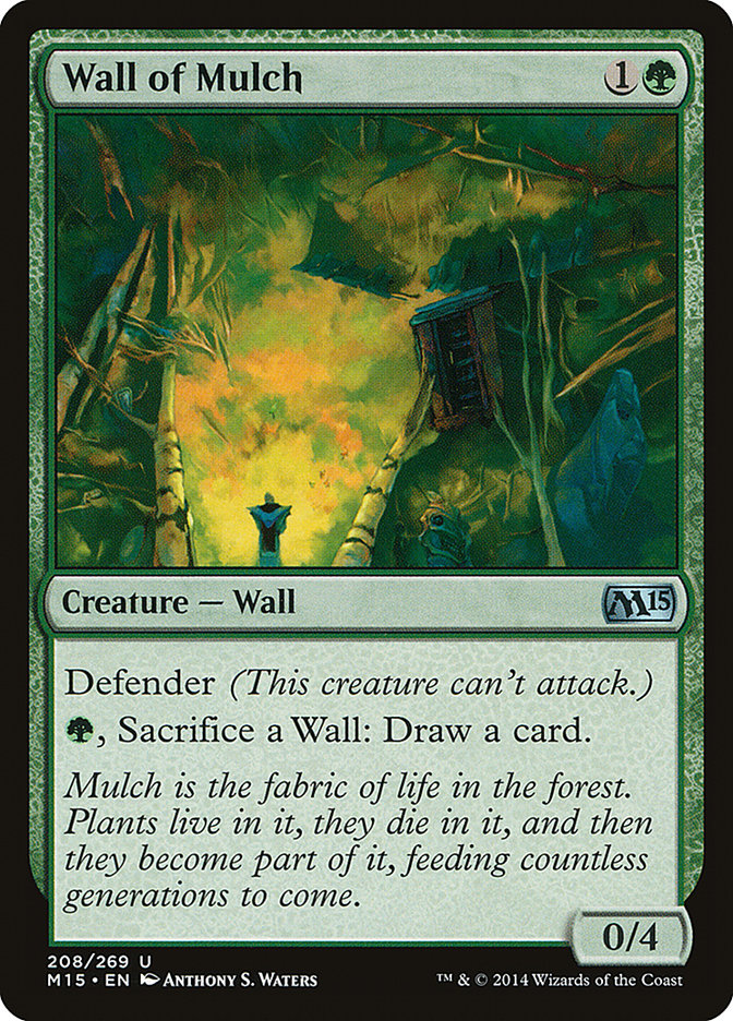 Wall of Mulch [Magic 2015] | Yard's Games Ltd