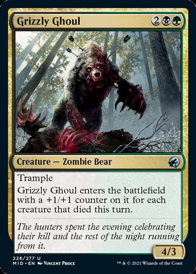 Grizzly Ghoul [Innistrad: Midnight Hunt] | Yard's Games Ltd