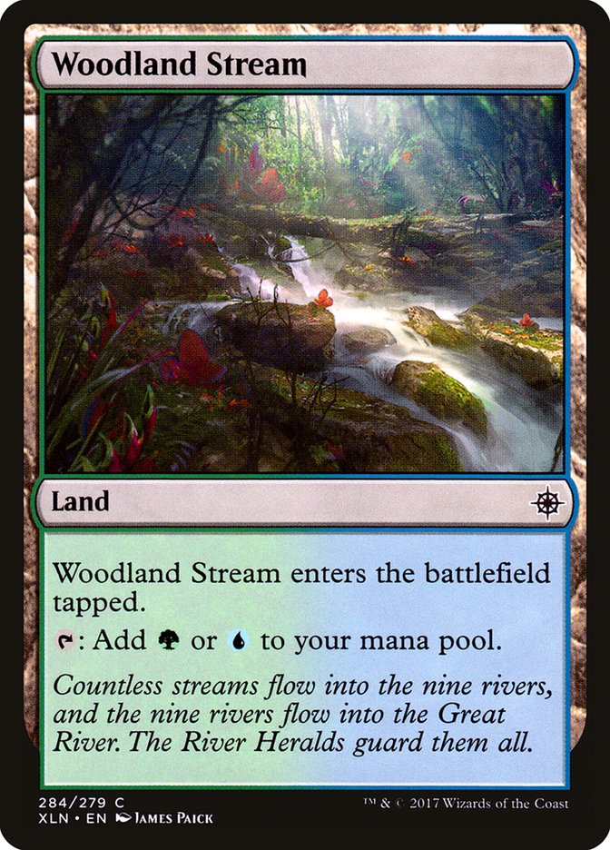 Woodland Stream [Ixalan] | Yard's Games Ltd