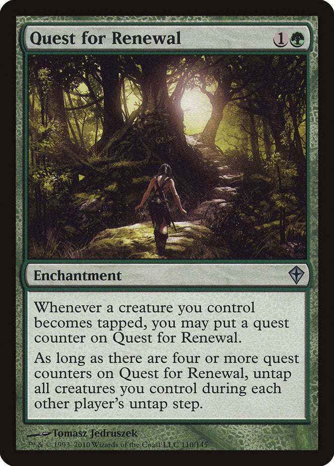 Quest for Renewal [Worldwake] | Yard's Games Ltd