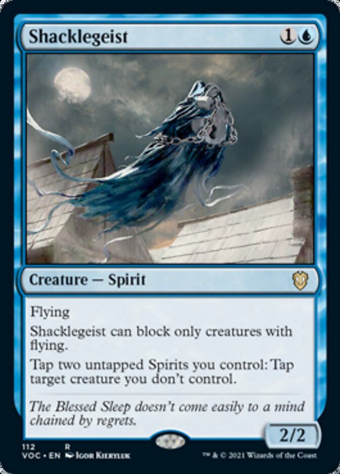 Shacklegeist [Innistrad: Crimson Vow Commander] | Yard's Games Ltd